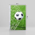 Obraz na płótnie 50x70 - Namiętność Piłki i Gola - piłka nożna, gol