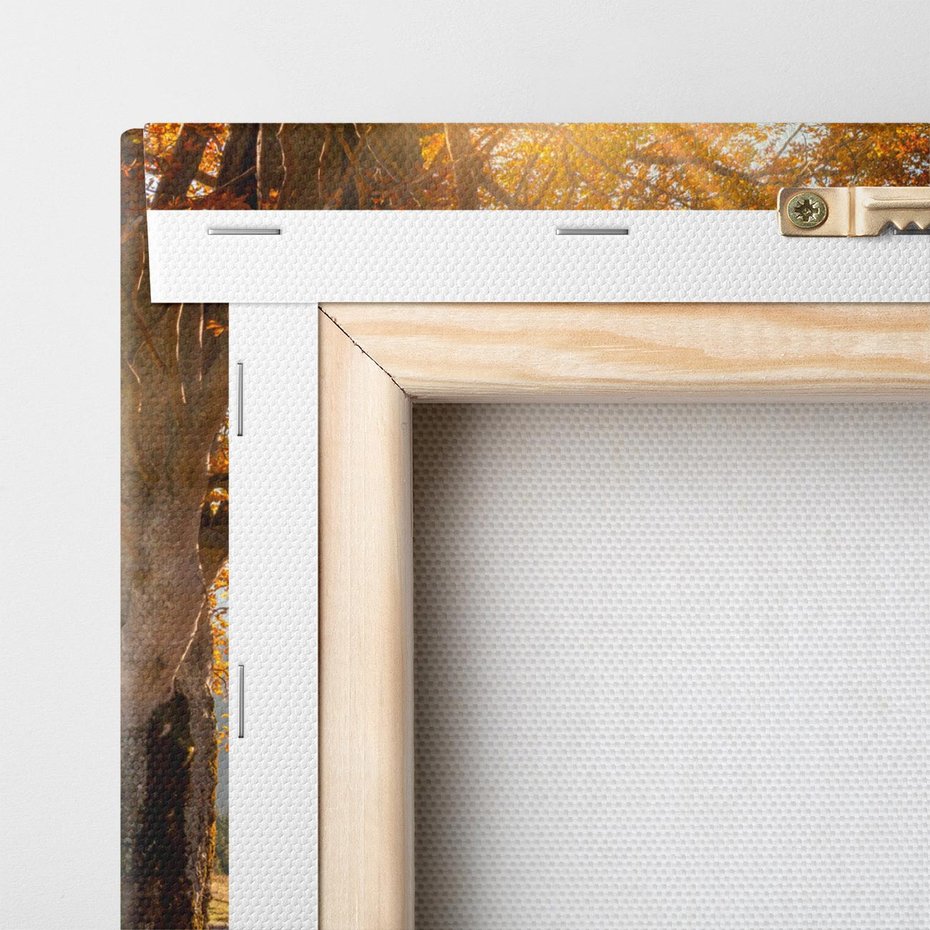 Obraz na płótnie 120x80 - Bliskość natury - góry, drzewo