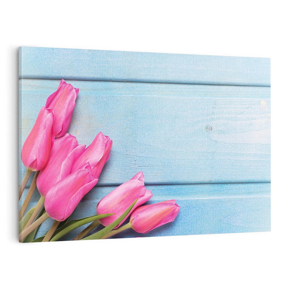 Obraz na płótnie 120x80 - Piękno w pełnym rozkwicie - kwiaty, tulipany