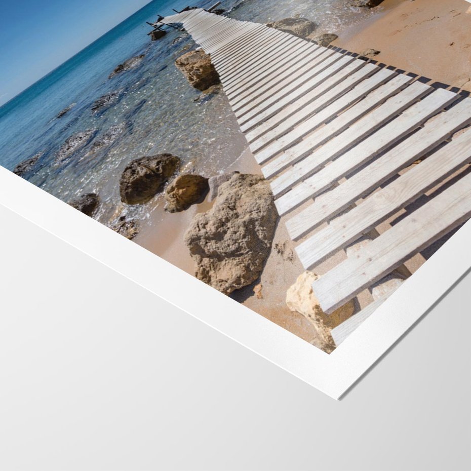 Plakat bez ramy 30x40 - Oaza spokoju - plaża, morze