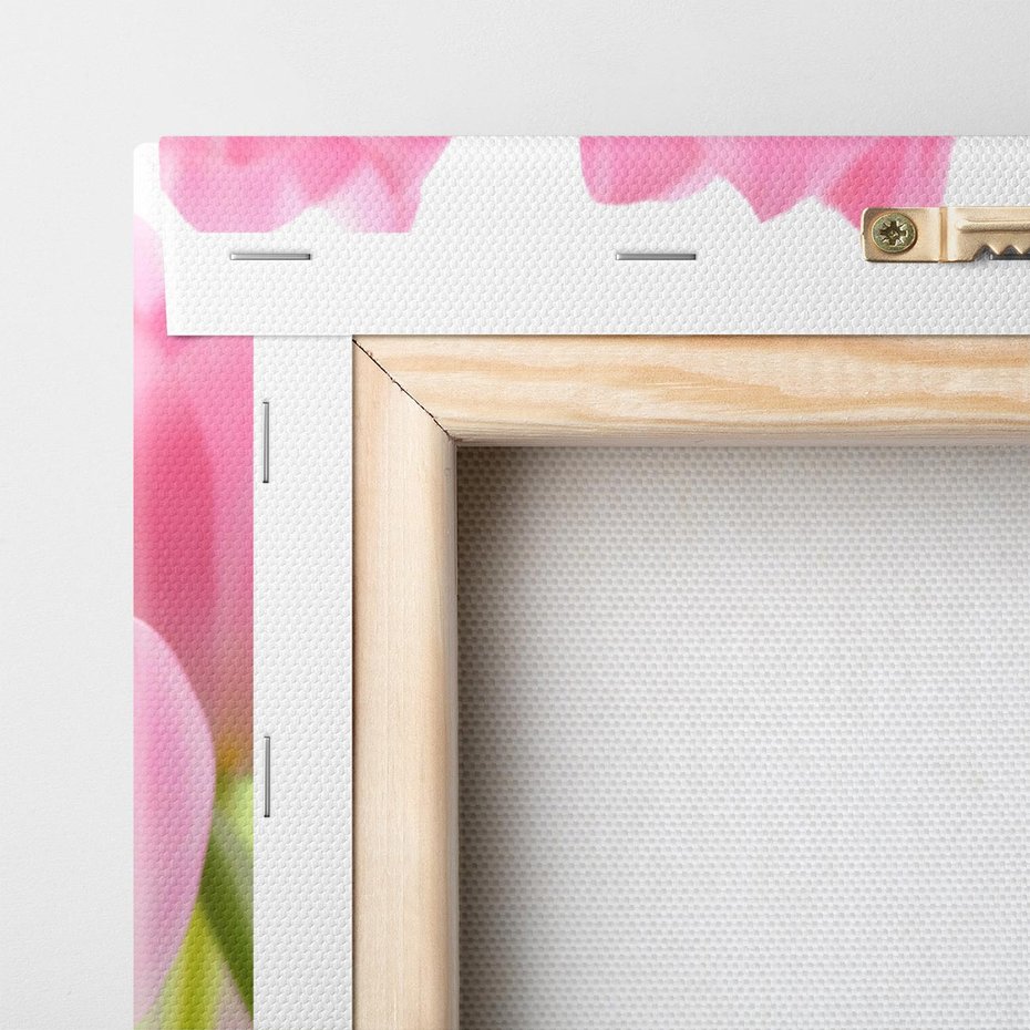 Obraz na płótnie 120x60 - Kwiaty w pełnym rozkwicie - kwiat, Kwiaty