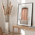 Plakat bez ramy 30x40 - Śródziemnomorskie Drzwi Czasu - fotografia starych drzwi, śródziemnomorska architektura