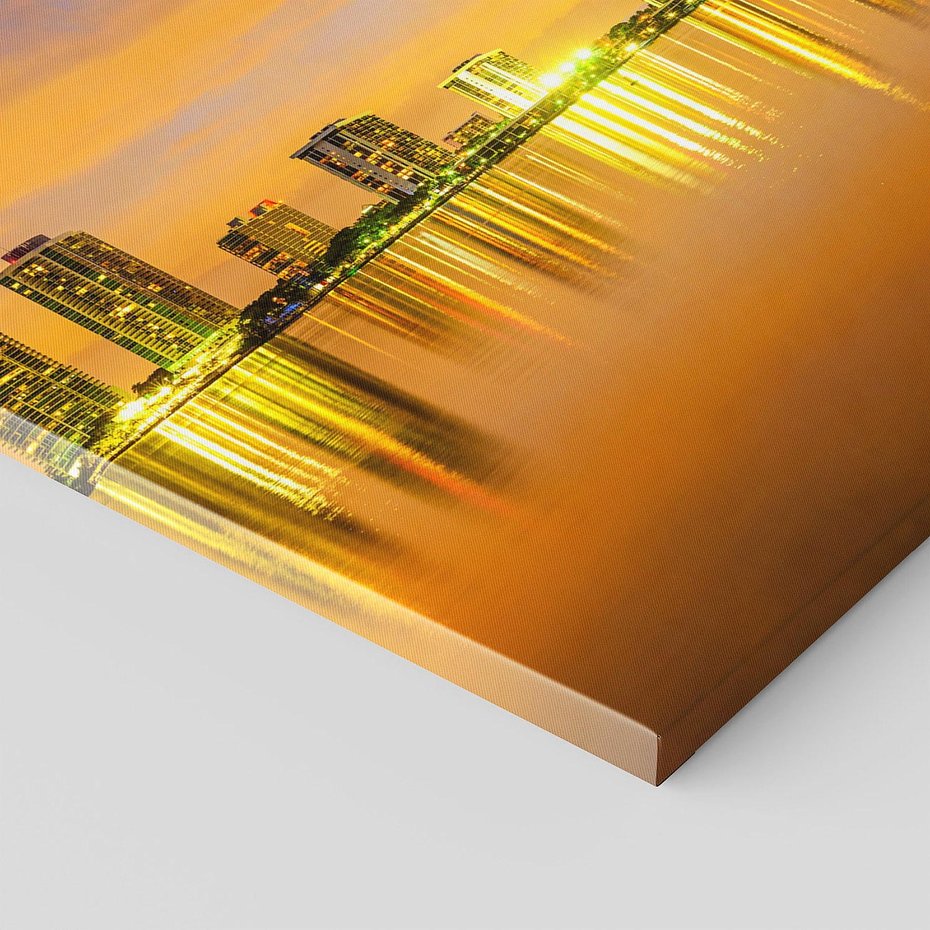 Obraz na płótnie 120x40 - miasto świateł - Miami, Floryda