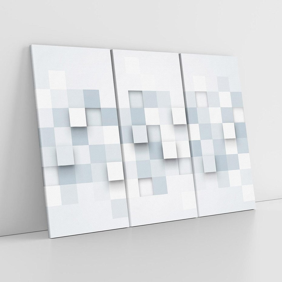 Obraz na płótnie 120x80 - Trójwymiarowe formy geometryczne - geometria, 3D