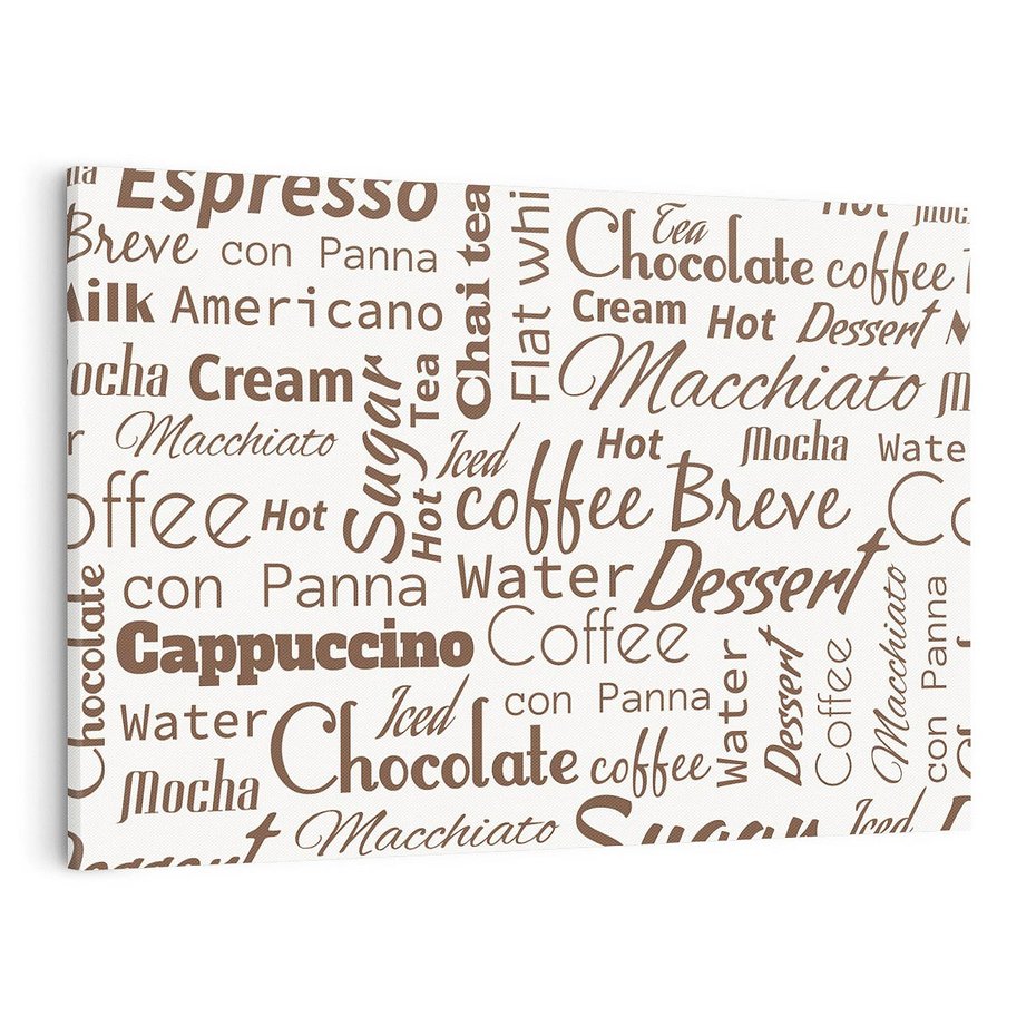 Obraz na płótnie 120x80 - Kawa w Stylu Coffee - kawa, coffee