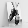 Obraz na płótnie 80x120 - Taniec Zmysłów - artystyczne zdjęcie, odcienie szarości