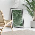 Plakat bez ramy 30x40 - Zieleń Kształtująca Spokój - zielony plakat, roślinne inspiracje