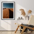 Plakat bez ramy 30x40 - Piasek pustyni w ogniu - pustynia, piasek