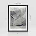 Plakat w ramie 30x40 - Architektura w trójwymiarowym wymiarze - architektura, 3D - rama czarna