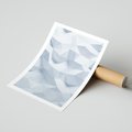 Plakat bez ramy 30x40 - Trójwymiarowa geometria - geometria, 3d