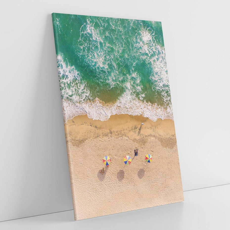 Obraz na płótnie 70x100 - Letnie Wakacje na Horyzoncie - plaża, morze