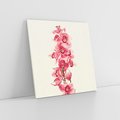 Obraz na płótnie 60x60 - Orchidea w spa - relaks - orchidea, spa