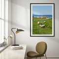 Plakat bez ramy 30x40 - Górskie Owce - góry, owce