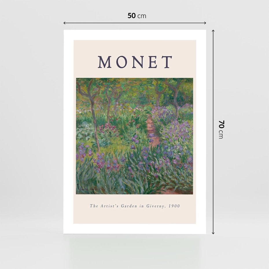 Plakat bez ramy 50x70 - Reprodukcja Moneta - Monet, reprodukcja