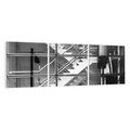 Obraz na płótnie 90x30 - Schody do architektonicznej przestrzeni - schody, architektura