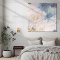 Obraz na płótnie 60x60 - Luksusowa Dekoracja - marmur, złoto