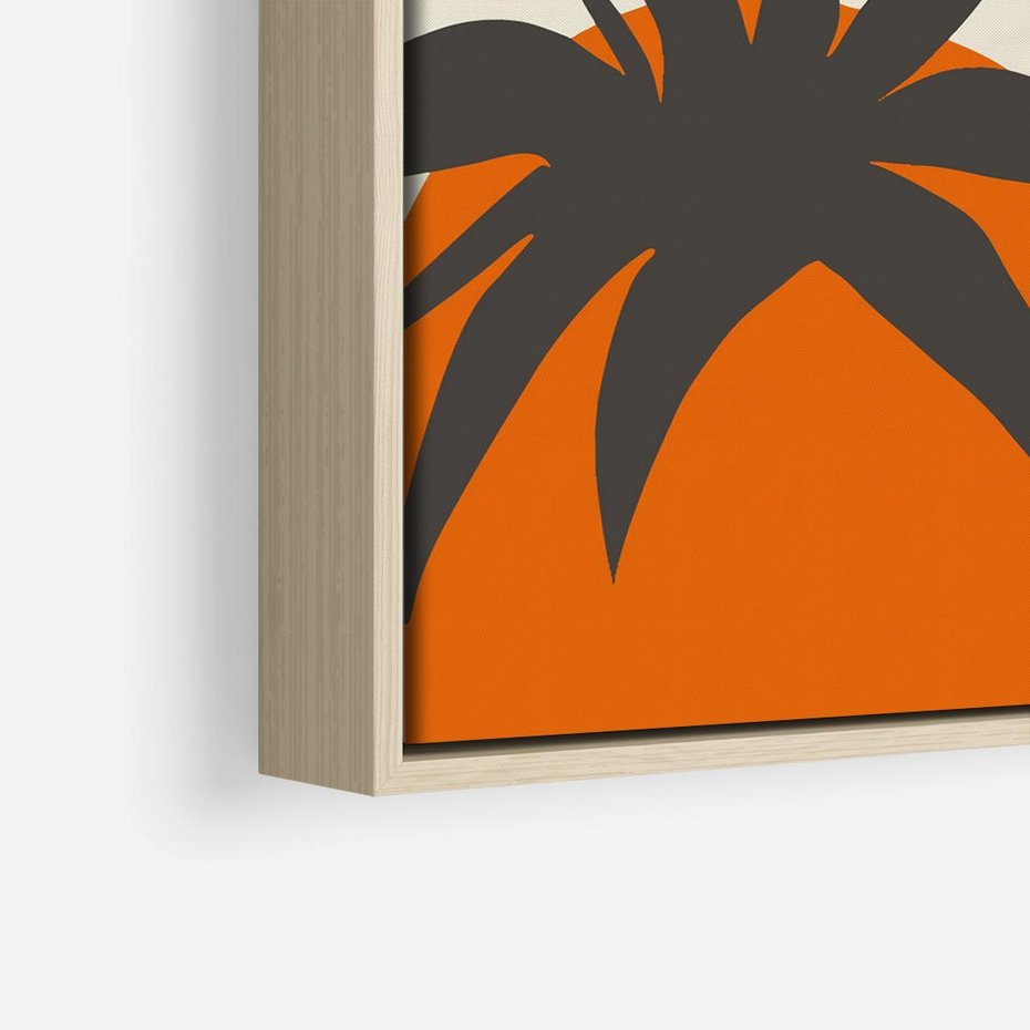 Obraz w ramie 80x80 - Jadalne Kształty - nowoczesny plakat do kuchni, pomidory - rama drewno