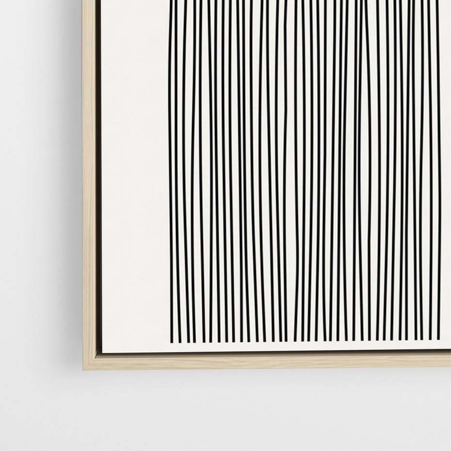 Obraz w ramie 50x70 - Słoneczne Odbicia - geometria, żółte koło - rama drewno