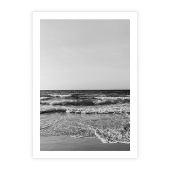 Plakat bez ramy 21x30 - Słuchaj Śpiewu Fal - morze, fale