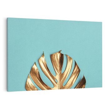 Obraz na płótnie 120x80 - Piękno Natury - złote, liście