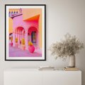 Plakat bez ramy 30x40 - Marokańskie pastele - marokański, pastele