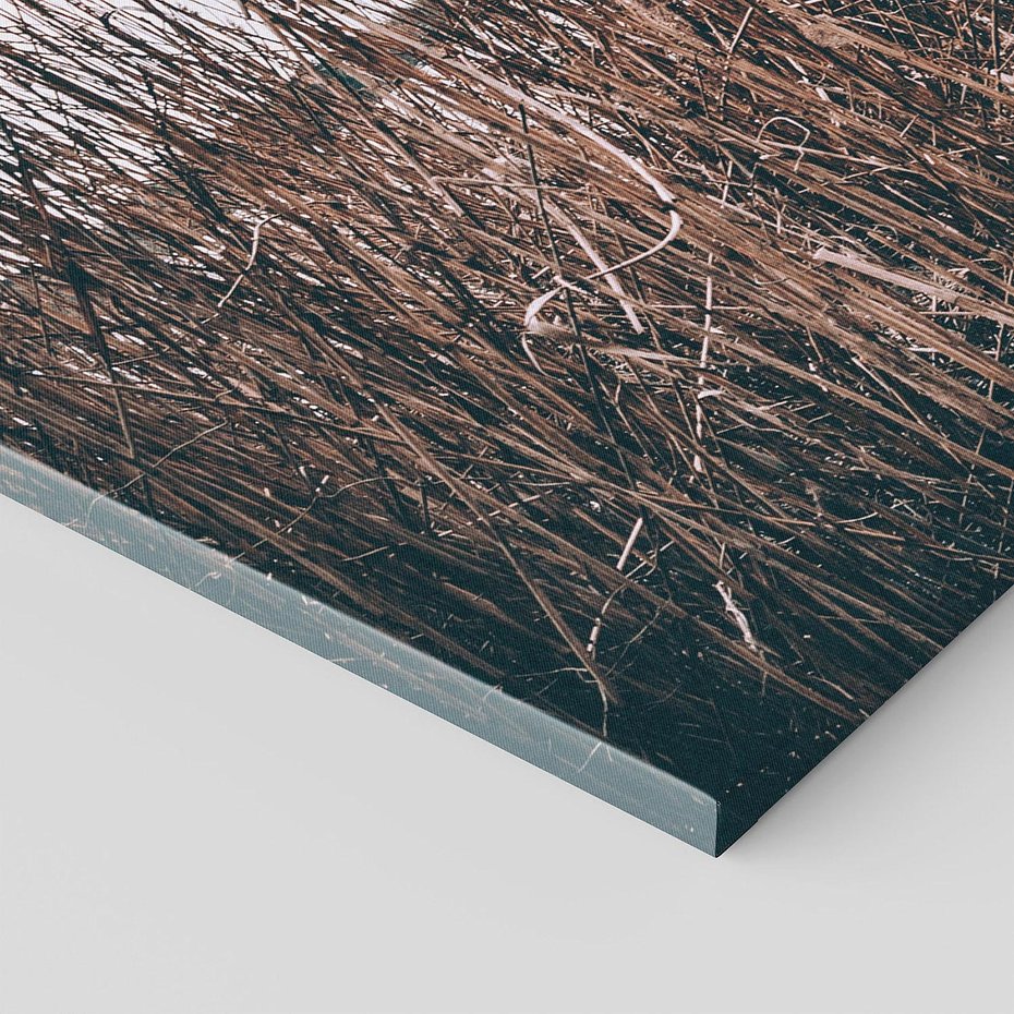 Obraz na płótnie 120x60 - Mglisty krajobraz - pomost, morze