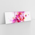 Obraz na płótnie 150x50 - Kwiaty abstrakcji - abstrakcja, kwiaty