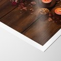 Plakat bez ramy 30x40 - Relaksujące spa z pochodniami - spa, świece