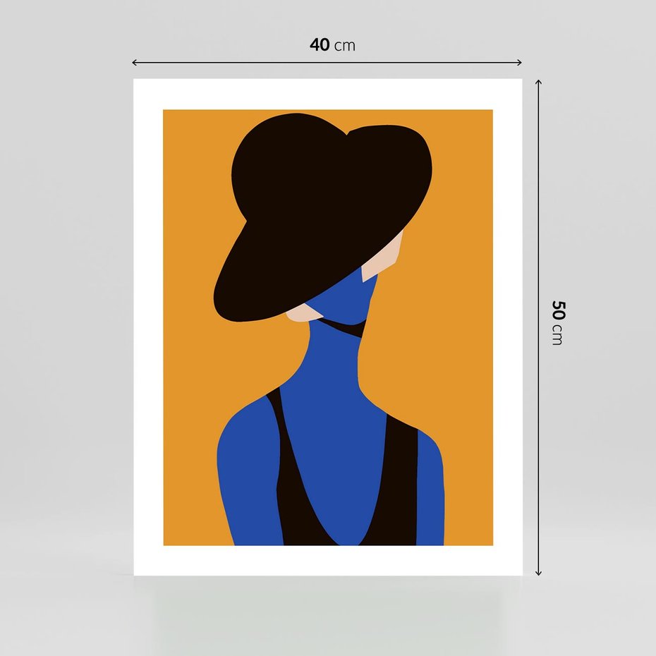 Plakat bez ramy 40x50 - Zaklęte Zniknięcie - sztuka nowoczesna, plakat