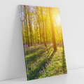 Obraz na płótnie 70x100 - Uroda lasu: harmonia drzew - las, drzewa