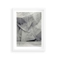 Plakat w ramie 30x40 - Architektura w trójwymiarowym wymiarze - architektura, 3D - rama biała
