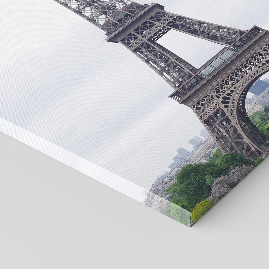 Obraz na płótnie 70x100 - Eiffla w mglistym świetle - Eiffla, Paryż