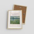 Plakat w ramie 30x40 - Claude Monet: Reprodukcja - Claude Monet, reprodukcja plakat - rama drewno