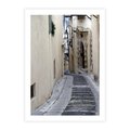 Plakat bez ramy 40x50 - Uroki Włoskiej Uliczki - włoska, uliczka