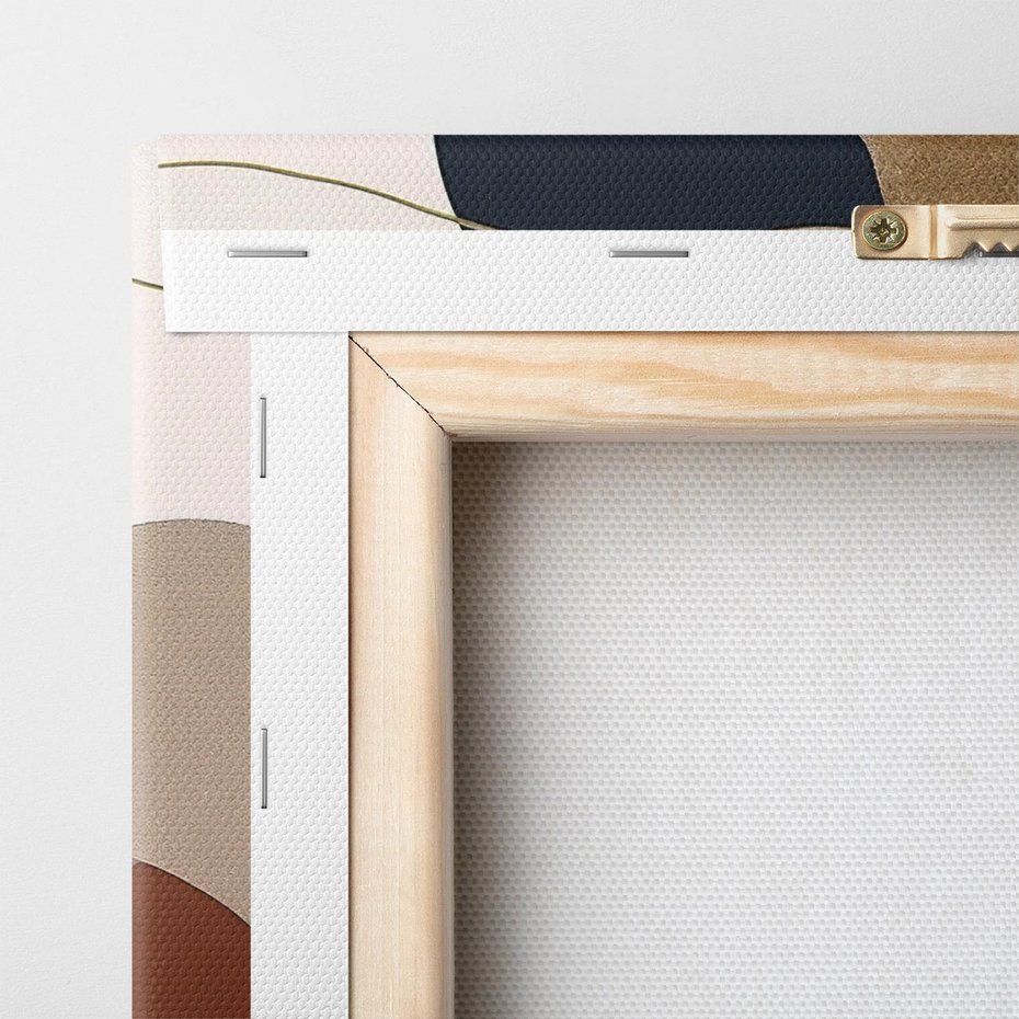 Obraz na płótnie 100x50 - Wibracje uczuć i emocji - nieregularne plamy, czarny