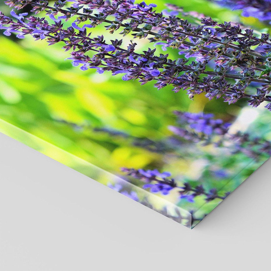 Obraz na płótnie 30x30 - Ogród Lawendowy - lawenda, kwiat