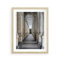 Plakat w ramie 40x50 - Uroki Kolumn - kolumny, architektura - rama drewno