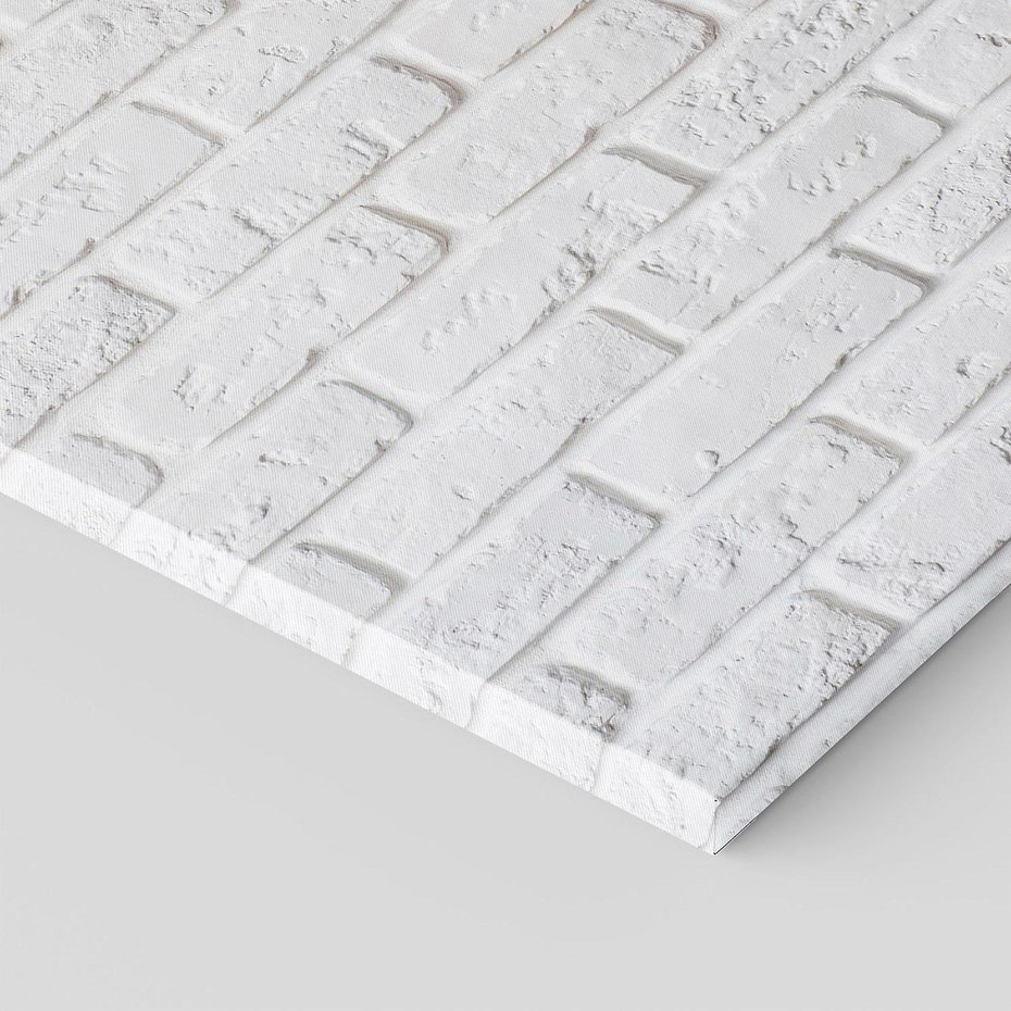 Obraz na płótnie 70x100 - Wymiarowa Struktura - ściana, cegła