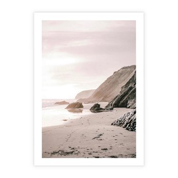 Plakat bez ramy 40x50 - Przybrzeżna Piękność - klify, skały nad morzem