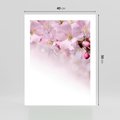 Plakat bez ramy 40x50 - Kwitnąca Wiśnia - kwiaty, kwitnącej