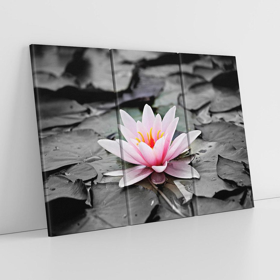 Obraz na płótnie 120x80 - Liliowy kwiat - lilia, kwiat