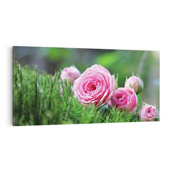 Obraz na płótnie 100x50 - Różane Ukojenie - róże, kwiaty