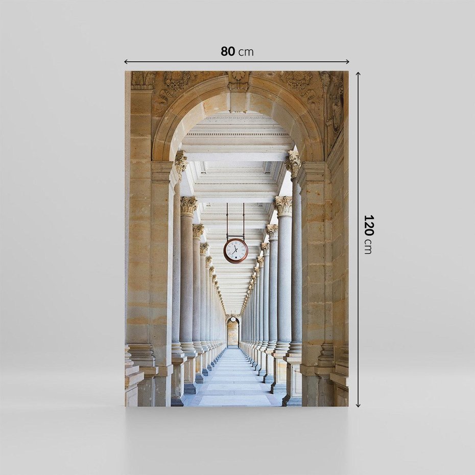 Obraz na płótnie 80x120 - Kolumny Czasu - architektura, kolumny