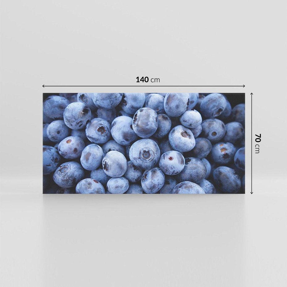 Obraz na płótnie 140x70 - Borówki Leśna Harmonia - borówki, owoce