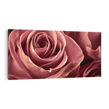 Obraz na płótnie 120x60 - Romantyczna Róż - róża, kwiat