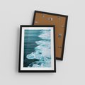 Plakat w ramie 30x40 - Morska potęga - morze, ocean - rama czarna