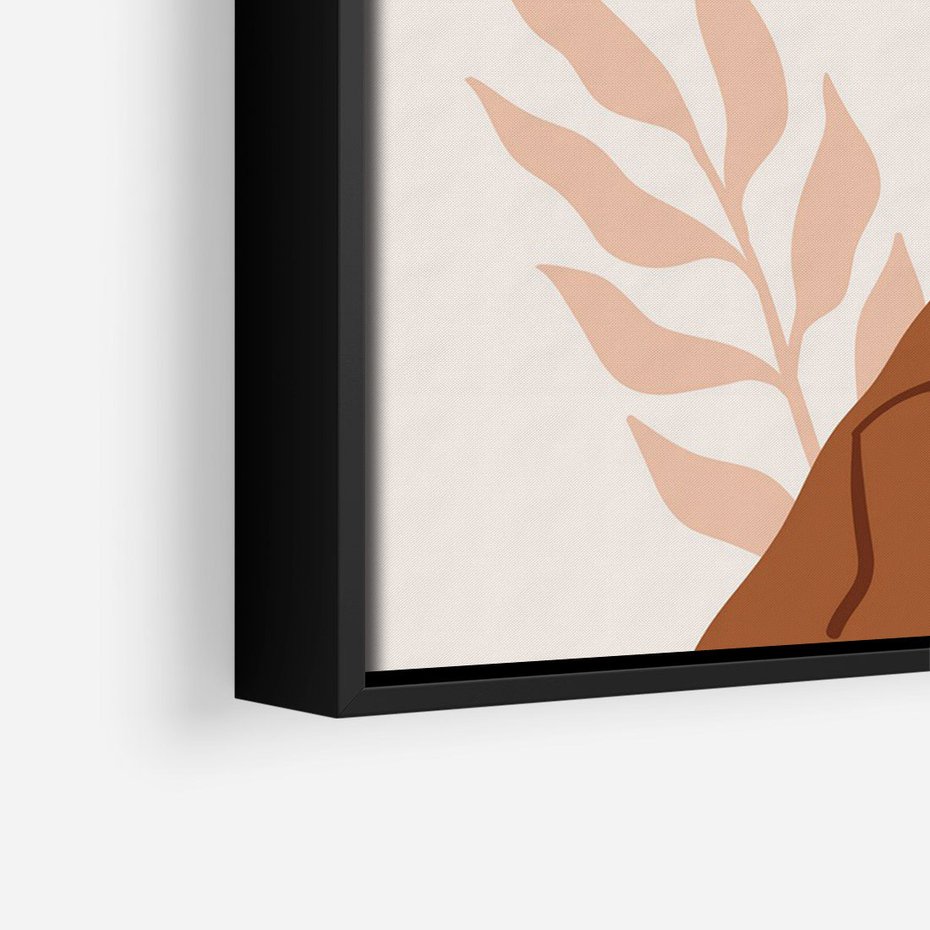 Obraz w ramie 70x100 - Kobieca Pasja - nowoczesny plakat, styl retro - rama czarna