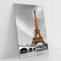 Obraz na płótnie 70x100 - Echa Wieży Eiffla - wieża, Eiffla
