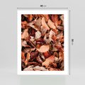 Plakat bez ramy 40x50 - Magia Jesiennej Ziemi - liście, jesień