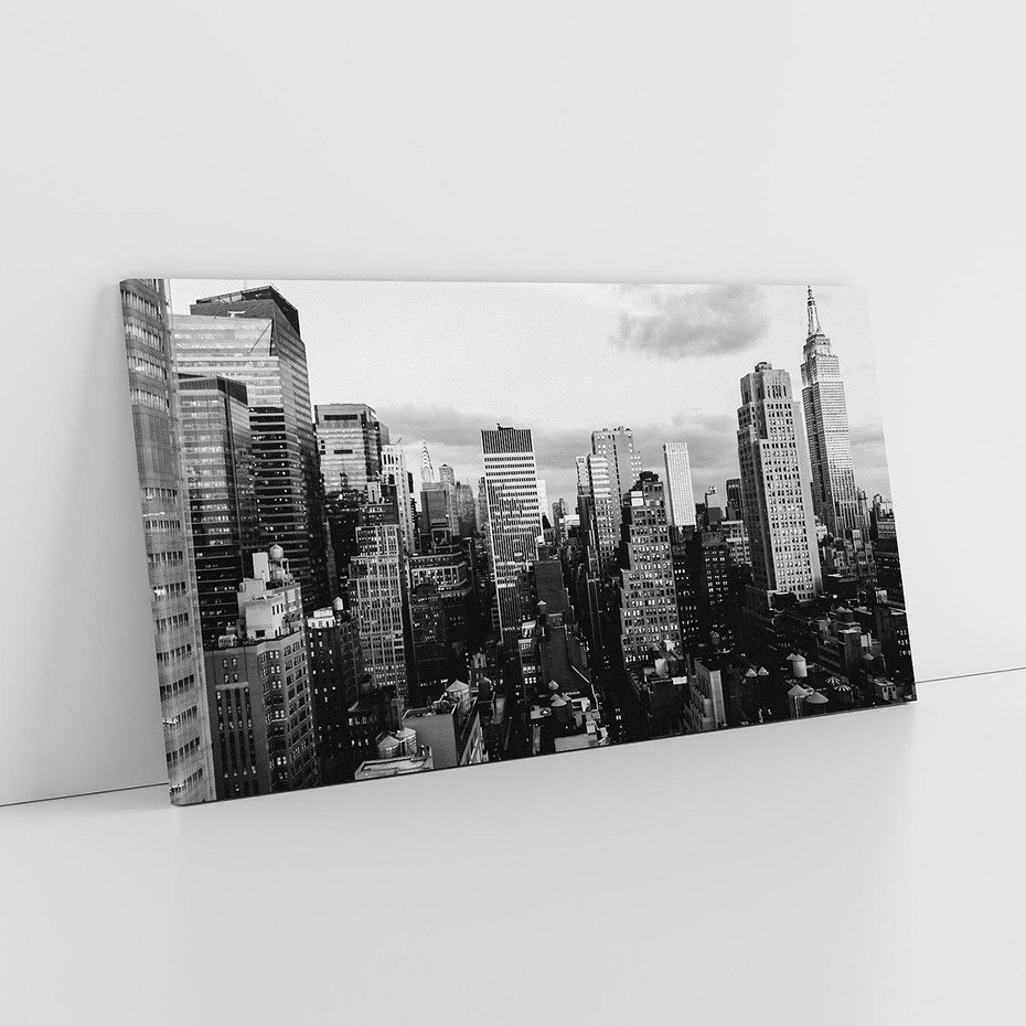 Obraz na płótnie 120x60 - Wibracje Miejskiego Życia - miasto, wieżowce